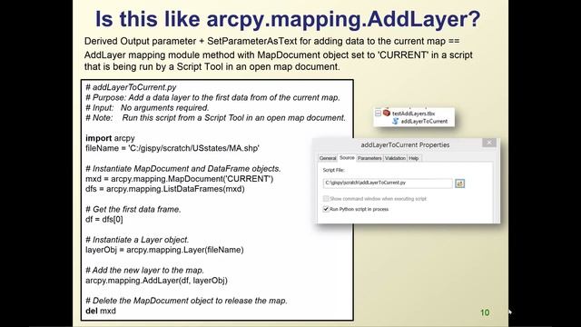 GIS540: Script Tool Parameters, Part 1 (Ch 23.2) смотреть онлайн