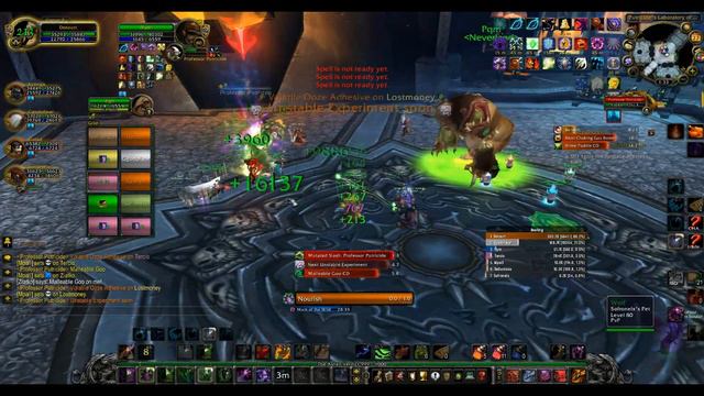 ICC 10n Professor Putricide - Resto Druid PoV Solo Heal смотреть онлайн