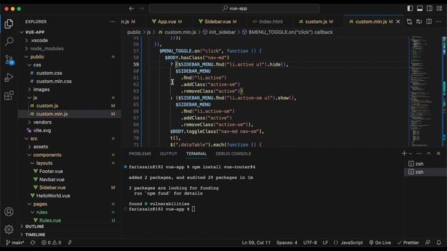 Router, Menu Active & Nested Route смотреть онлайн