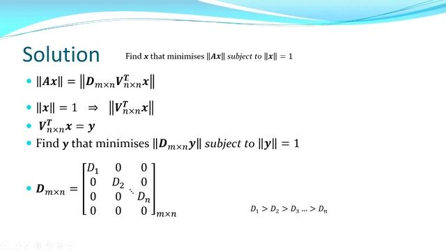 Least squares for Over-Determined Homogeneous systems смотреть онлайн