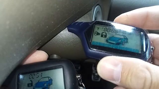 Как прописать брелок B9 Starline(старые,новые,несколько)