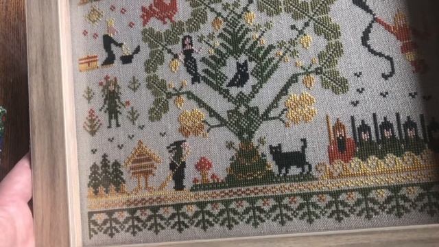 OwlForest Embroidery Оформление двух картин. смотреть онлайн