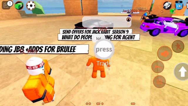 What Do People Trade For AGENT?! (Roblox jailbreak) смотреть онлайн