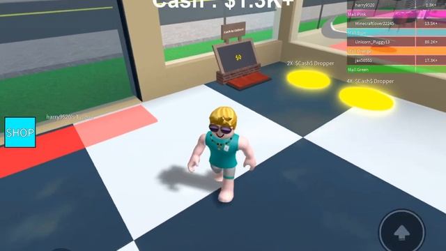 Part1 Playing Mall Tycoon On Roblox Adidas Shop