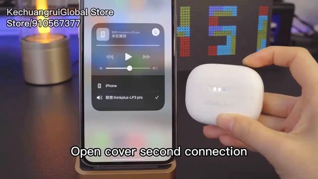 Беспроводные наушники Lenovo Thinkplus Livepods LP3 Pro ! смотреть онлайн
