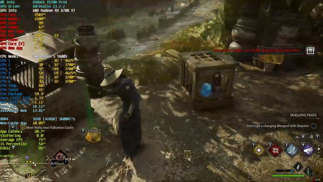 Hogwarts Legacy | R5 5600X+RX6700 XT | 1440p смотреть онлайн