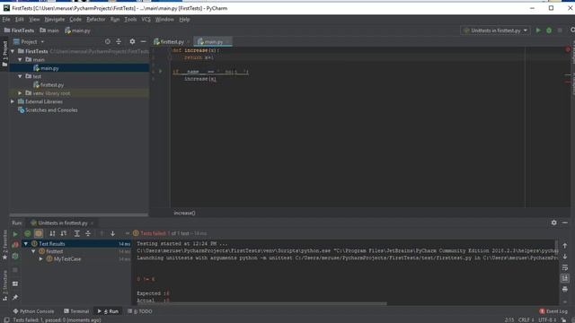 Python TDD in PyCharm смотреть онлайн