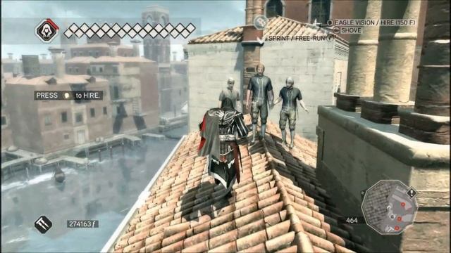 Assassin's Creed 2 - Gameplay on Intel i5 3570 смотреть онлайн