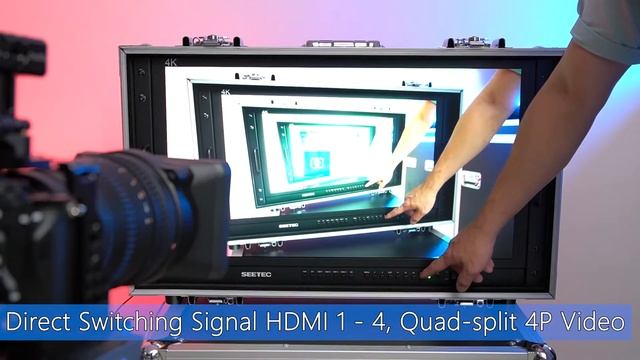 Seetec 28" 4K Ultra-HD 4K280-9HSD-CO смотреть онлайн