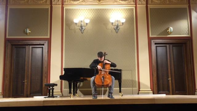 Vaclav Petr: E. Ysaye - Cello sonata op.28 (1st movement) смотреть онлайн