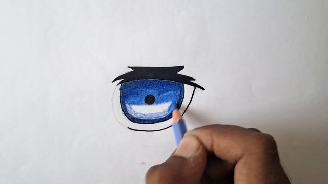 HOW TO COLOR ANIME EYE WITH CHEAP ART SUPPLIES смотреть онлайн