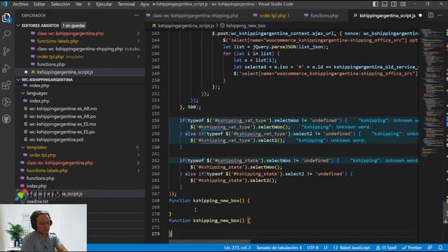 Creando plugin de Logística para ?WooCommerce + WordPress? - PHP / JavaScript / MySQL / API Rest смотреть онлайн