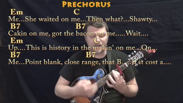 Havana (Camila Cabello) Mandolin Cover Lesson with Chords/Lyrics - Capo 3rd - Em C B7 смотреть онлайн