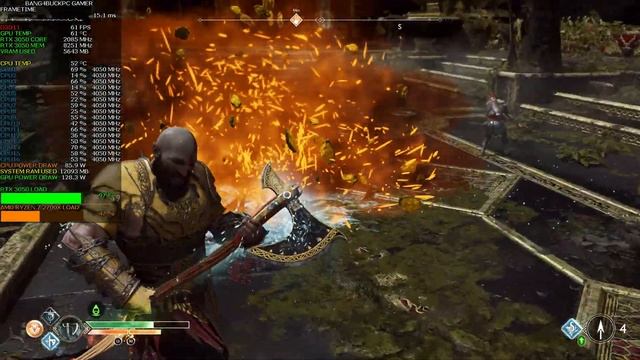 God Of War High Settings 1080p | RTX 3050 | Ryzen 7 2700X смотреть онлайн