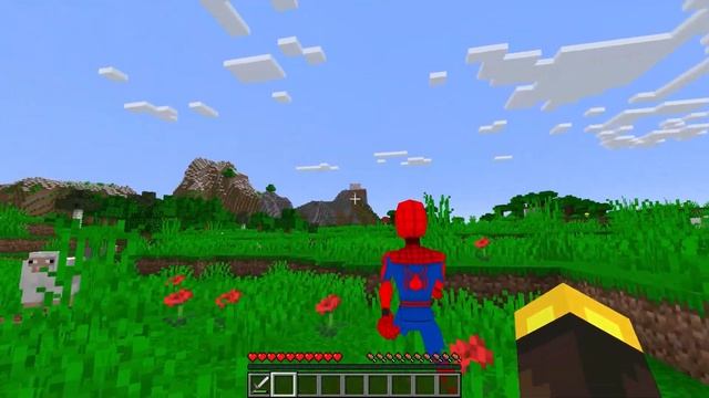 Evolution of Spider-Man in Minecraft SUPER HEROES Team Movie Animation! смотреть онлайн