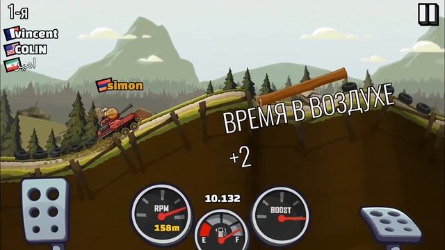 Hill Climb Racing 2 взлом на самоцветы.  Все тачки максимум прокачка