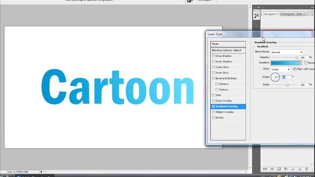 How to get a cartoon text effect in Adobe Photoshop CS3 смотреть онлайн