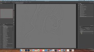 Частотное разложение на 3 частоты. Ретушь лица в фотошопе.