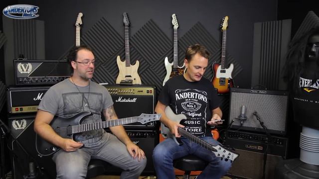 Schecter Keith Merrow KM6 Guitar Demo смотреть онлайн