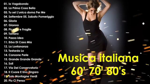 Musica Italiana 60' 70' 80's - Famosi Cantanti Italiani Di Tutti I Tempi