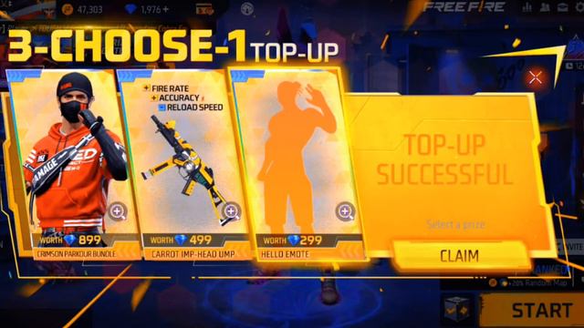 FF NEW EVENT | 3-CHOOSE-1 TOP-UP смотреть онлайн