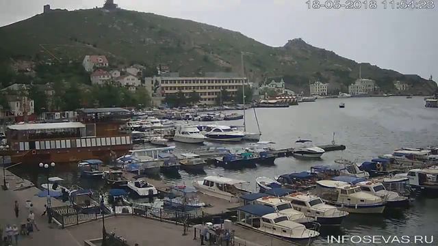 Балаклава, набережная Назукина.18 мая 2018 года смотреть онлайн