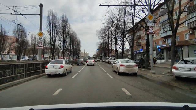 Краснодар. Ставропольская. 27 февраля 2021 г. Не разгонишься😅 смотреть онлайн