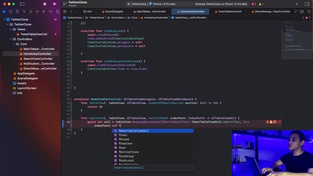 Building Twitter using Swift 5, UIKit and Google’s Firebase Part 2 (iOS) смотреть онлайн