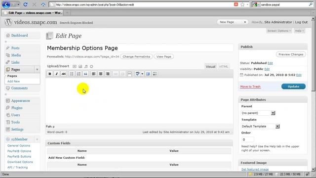 s2Member ( PayPal® Options / Buttons [2] ) смотреть онлайн