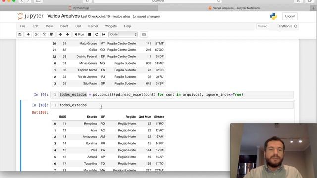 Tutorial Python - Ler vários arquivos de uma pastas - Aula 2 - Curso de python смотреть онлайн