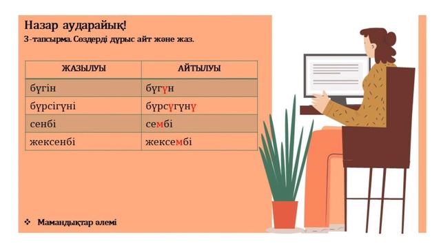Қазақ тілі ІІ-тоқсан 4-сынып №51 сабақ Дизайнер | kaz.pedagog смотреть онлайн