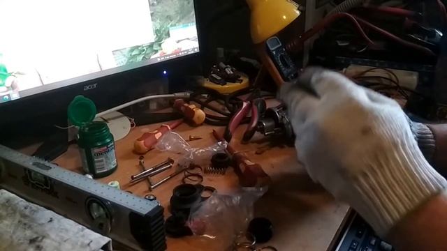 Ремонт перфоратора Bosch часть 2 я смотреть онлайн