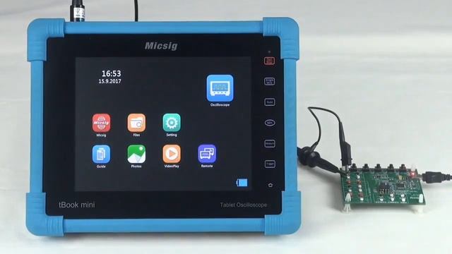 Micsig TO1102 Dijital 100MHZ 2 Kanal Tablet Osiloskop Perpa Otomasyon смотреть онлайн