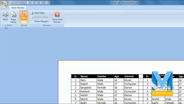Excel में Print करें Like Expert (Hindi) ? смотреть онлайн