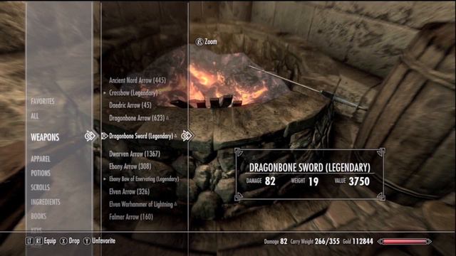 Skyrim DLC: Dawnguard - Fletching, Dragonbone Weapons, and Crossbows смотреть онлайн