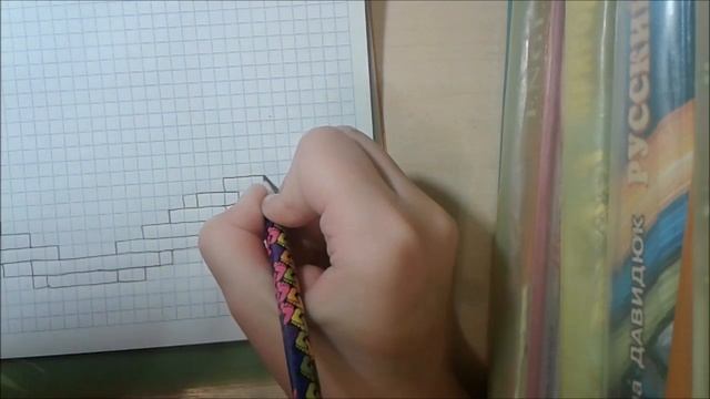 Как нарисовать арбузик [Рисунки по клеточкам ]#13 смотреть онлайн