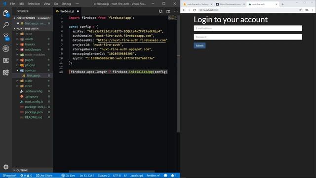 Manage users in your Nuxt SSR app with Firebase ? смотреть онлайн