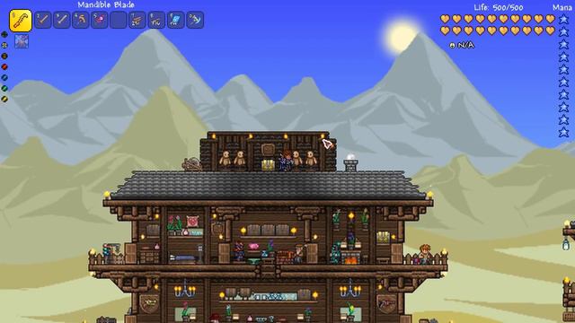 Terraria 1.3.3 MANDIBLE BLADE! | OP Early Game Sword? | New Weapon смотреть онлайн