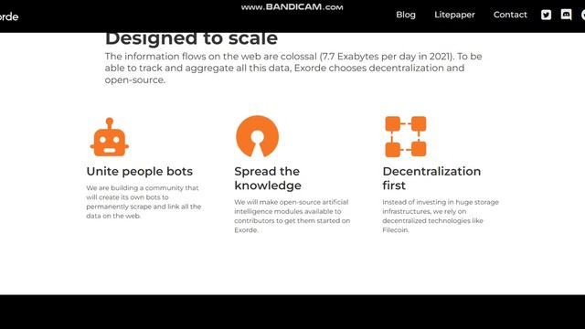 Exorde - возможность масштабирования и явные области применения проекта. смотреть онлайн