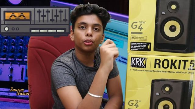 KRK Rohit 5 Studio Monitors Unboxing Review | Best Studio Monitors in Tamil | Home Studio Setup смотреть онлайн