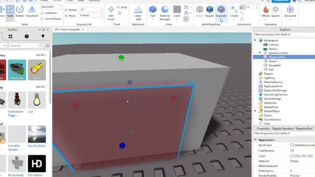 Как сгруппировать объекты в roblox studio (Зачем нужны Model,Union,Negate,Sepаrate) смотреть онлайн
