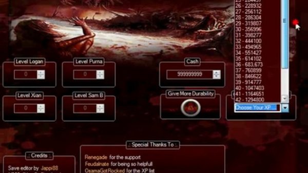 Dead Island Save Editor 1.9 Download