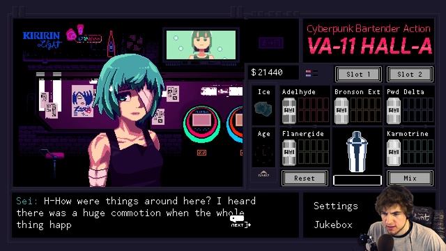 THE DOGS ARE FINALLY HERE - Va-11 Hall-a (Chapter 2 #3) смотреть онлайн