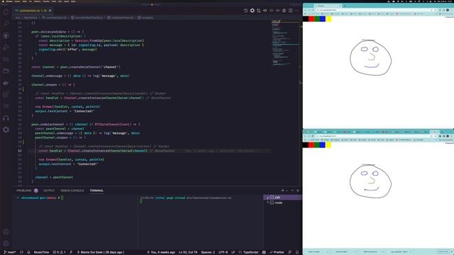 Socket vs p2p com WebRTC DataChannel смотреть онлайн