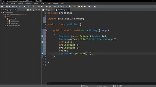 Java Program in Eclipse IDE | Day 2 | Thamizh | #scanner #BufferedReader смотреть онлайн