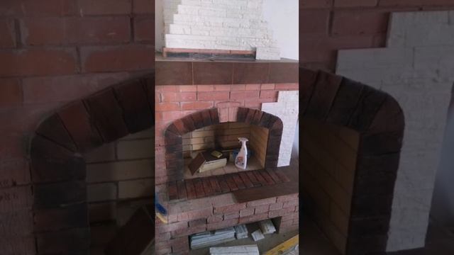Облицовка камина плиткой? смотреть онлайн