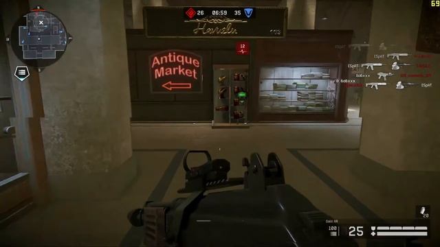 Тестирование компьютера Intel Pentium G4500 (33015) игра Warface смотреть онлайн