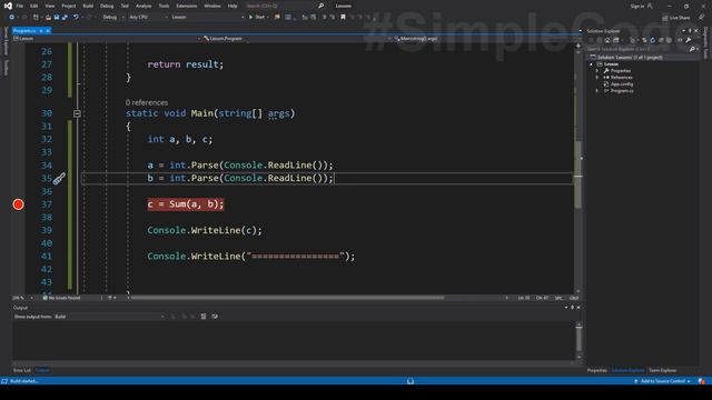 C# ФУНКЦИИ И МЕТОДЫ _ МЕТОД C# ЧТО ЭТО _ ФУНКЦИИ C# ПРИМЕР _ C# ОТ НОВИЧКА К ПРОФЕССИОНАЛУ _ # 35 (1 смотреть онлайн