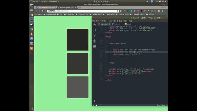 Learn To Use Bootstrap Utilities 02- Borders Tutorial In Bangla. смотреть онлайн