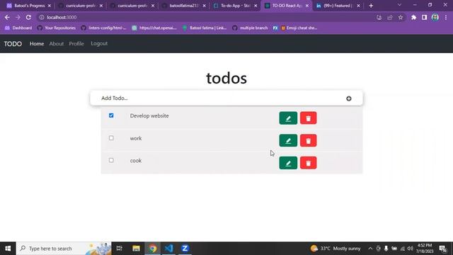 To-do-list | React | Redux | смотреть онлайн